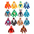 Monster flex aqua тянущиеся фигурки в ассортименте1toy Т23255